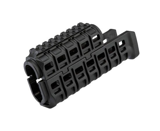 Цевье DLG Tactical для АК-47/74 c планкой Picatinny + слоты M-LOK черное (DLG-136), Цвет : Чёрный