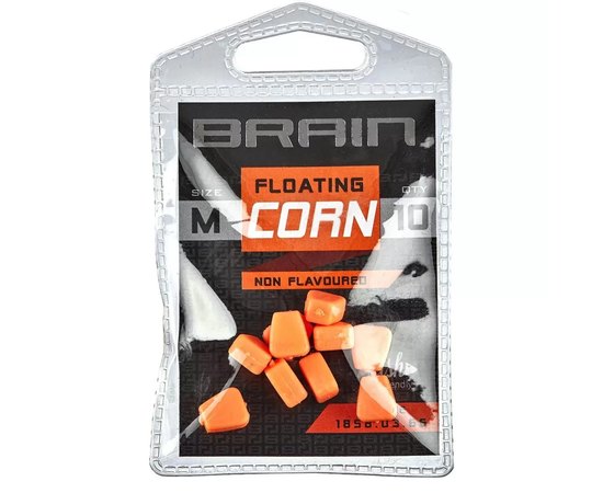 Кукурудза  Brain Fake Floating Corn Non Flavoured M помаранчевий(1858.03.66)