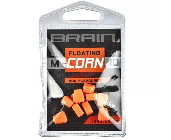 Кукурудза Brain Fake Floating Corn Non Flavoured S помаранчевий (1858.03.42)