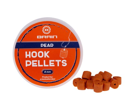 Пелетс Brain Hook Pellets Pear груша 8mm 70g (1858.53.88), Діаметр, мм : 8