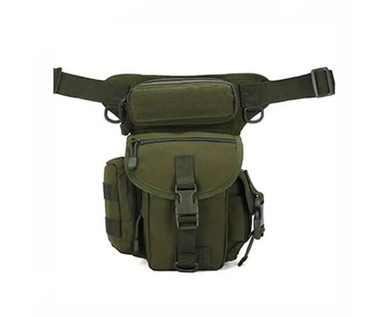 Сумка на ногу Smartex 3P Tactical 10 ST-1003 army green (ST185), Цвет: Зелёный