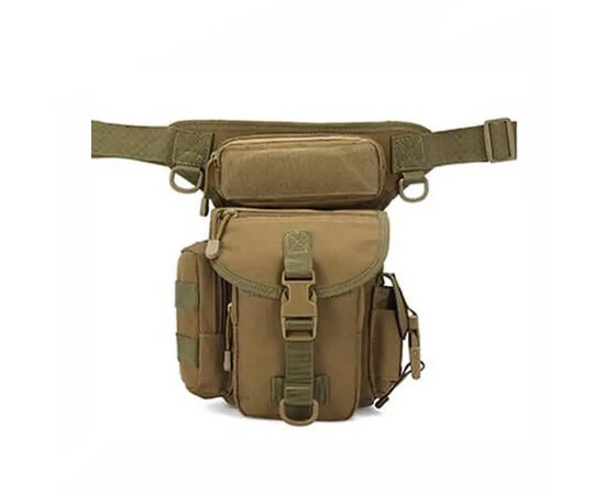 Сумка на ногу Smartex 3P Tactical 10 ST-1003 khaki (ST186), Колір: Хакі