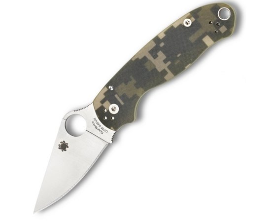 Нож тактический Spyderco Para 3 G10 Camo (C223GPCMO), Цвет : Камуфляж