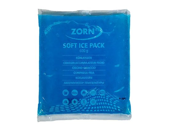 Акумулятор холоду  Zorn Soft Ice 600 г (4251702589027), Вага: 600 г