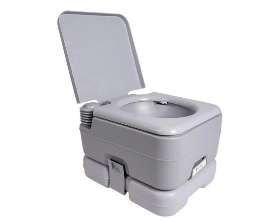 Біотуалет Bo-Camp Portable Toilet Flush 10 Liters Grey (5502825) DAS301637