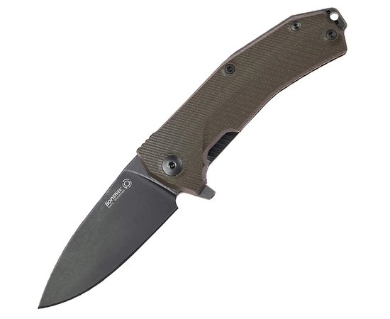 Карманный нож Lionsteel KUR Brown (KUR BBR), Колір: Коричневий, Покриття клинка: BSW (Black Stonewash)