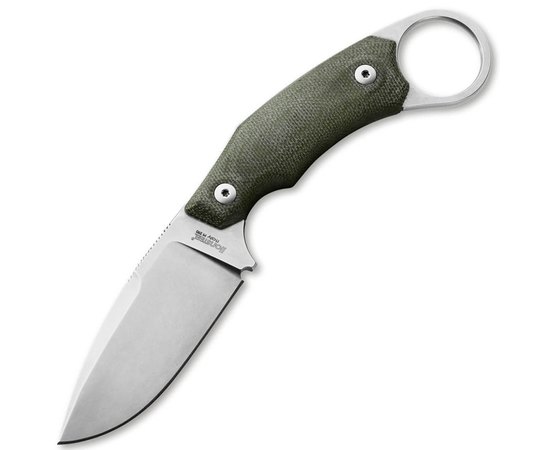 Нож керамбит Lionsteel H2 Canvas green (H2 CVG), Цвет : Зелёный