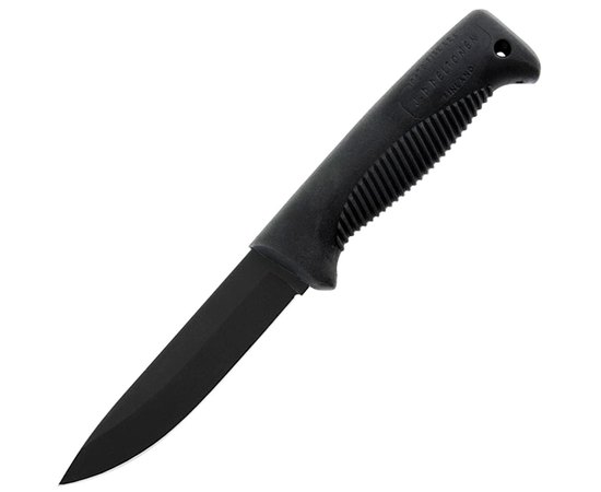 Ніж тактичний Peltonen M07 Ranger Knife Black Handle (cerakote, composite) FJP125, Колір: Чорний, Покриття клинка: Cerakote