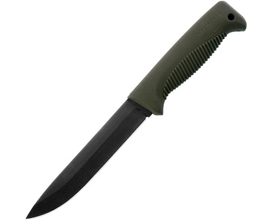 Ніж тактичний Peltonen M95 Ranger Knife Green Handle (cerakote, composite) FJP061, Колір: Зелений, Покриття клинка: Cerakote