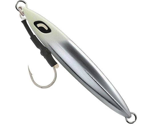 Пилкер Shimano Ocea Sardine Waver 130g #005 Glow Head (59VJT413P04), Цвет: Серебристый