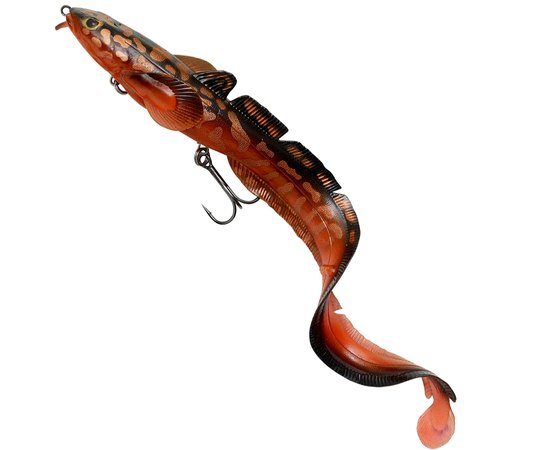 Силикон Savage Gear 3D Burbot Shallow SS 250mm 70.0g Bloody Burbot UV (поштучно) 63847, Цвет : Blood