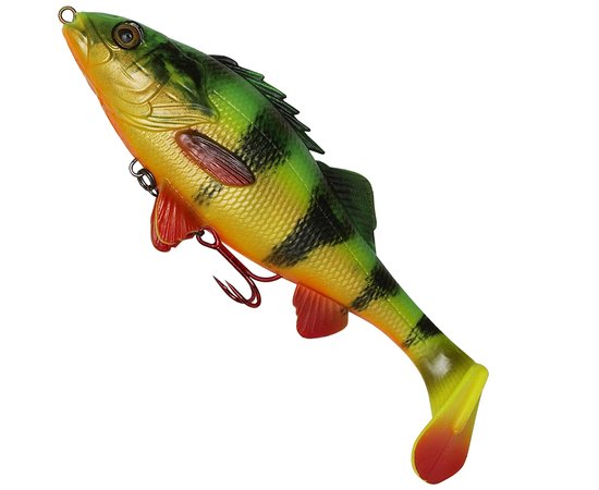 Силикон Savage Gear 4D Perch Shad SS 175mm 67.0g #02 Firetiger (поштучно) 61798, Цвет : Firetiger