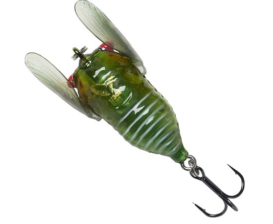 Воблер Savage Gear 3D Cicada F 33mm 3.5g Green (61989), Цвет : Green