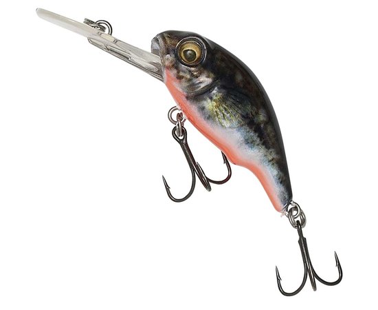 Воблер Savage Gear 3D Goby Crank Bait 40F 40mm 3.5g UV Red/Black (62160), Цвет : Red and Black