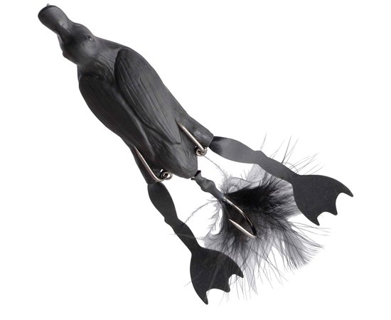 Воблер Savage Gear 3D Hollow Duckling weedless L 100mm 40g 05-Black (57656), Цвет : Black