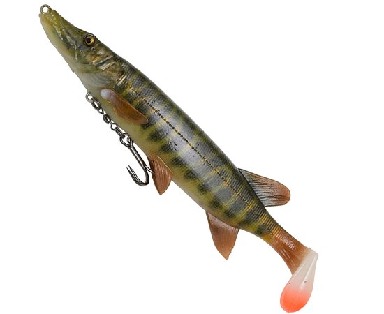 Воблер Savage Gear 4D Pike Shad 200mm 65g SS 01 Striped Pike (61786)