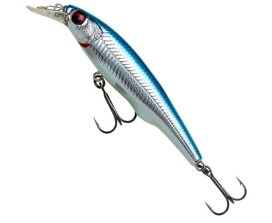 Воблер Savage Gear Gravity Twitch 67SP SR 67mm 6.0g Blue Chrome (71647), Цвет : Blue Chrome