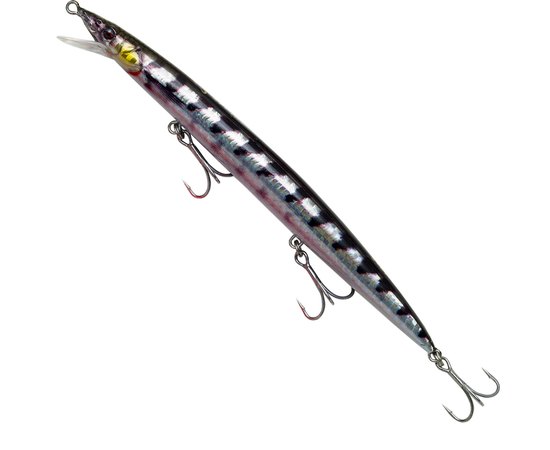 Воблер Savage Gear Sandeel Jerk Minnow S 145mm 17.0g Barracuda PHP (64006), Колір: Barracuda PHP