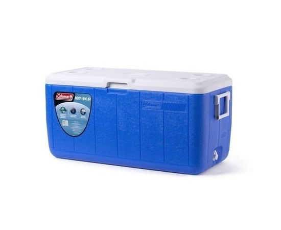 Термобокс Cooler 100QT Blue No Tray Coleman (76501338362)