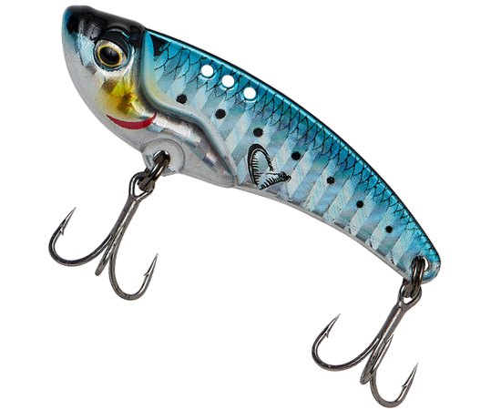 Цикада Savage Gear Vib Blade SW 35mm 4.0g Sardine (73569), Цвет: Голубой