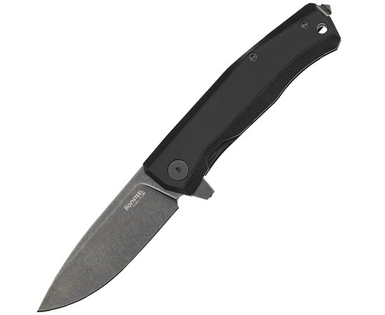 Карманный нож Lionsteel Myto black (MT01A BB), Цвет : Чёрный, Покрытие клинка: Black Stonewashed