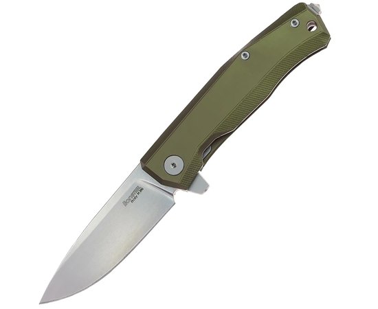 Карманный нож Lionsteel Myto Stone Washed green (MT01A GS)