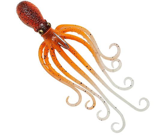 Силікон Savage Gear 3D Octopus 150mm 70.0g UV Orange Glow (поштучно) 63886, Колір: UV Orange/Glow