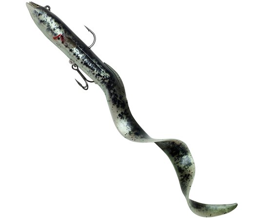 Силикон Savage Gear 4D Real Eel 300mm 80.0g Black/Green/Pearl PHP (поштучно) 63769, Цвет : Black/Green/Pearl PHP