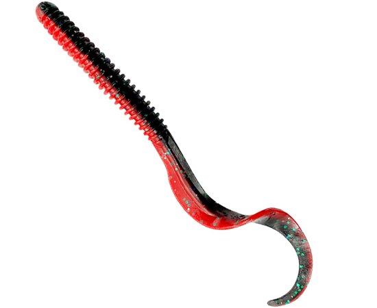 Силікон Savage Gear Rib Worm 90mm 3.0g Red N Black (10 шт/уп) 74008