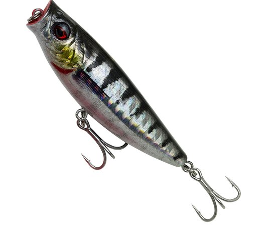 Воблер Savage Gear 3D Minnow Pop Walker F 66mm 8.0g Barracuda PHP (64085), Колір: Barracuda PHP