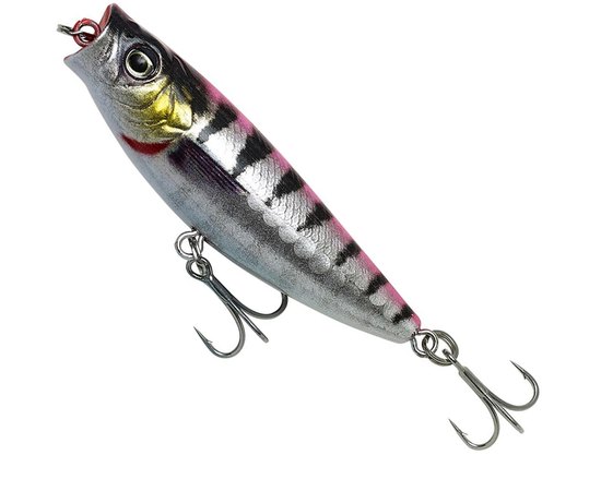 Воблер Savage Gear 3D Minnow Pop Walker F 66mm 8.0g Pink Barracuda PHP (64086), Цвет : Pink Barracuda PHP