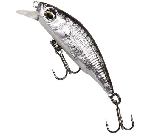 Воблер Savage Gear 3D Sticklebait Twitch S 45mm 4.0g Black Silver (72308), Колір: Black Silver