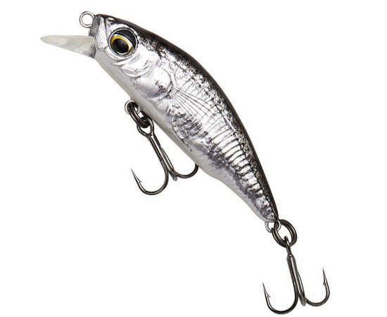 Воблер Savage Gear 3D Sticklebait Twitch S 55mm 7.0g Black Silver (72314)