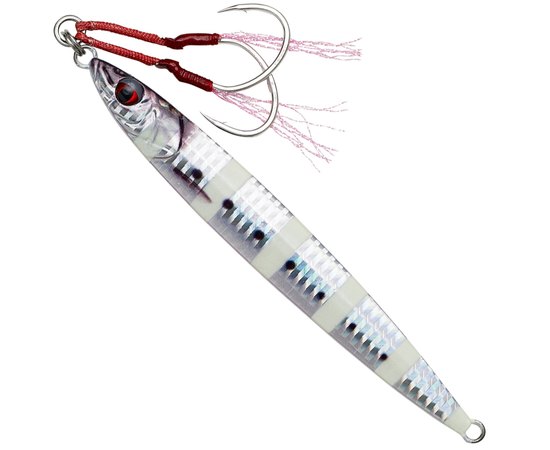 Пилкер Savage Gear 3D Slim Jig Minnow 125mm 60.0g Zebra Glow PHP (63939)