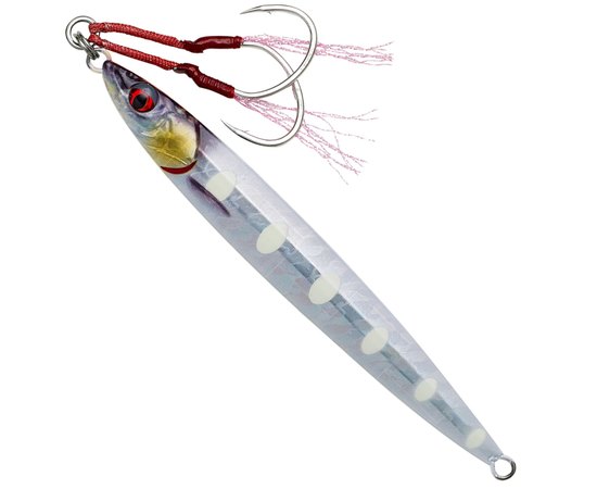 Пилкер Savage Gear 3D Slim Jig Minnow 150mm 100.0g Bone White Glow PHP (63956), Цвет: Bone White Glow PHP