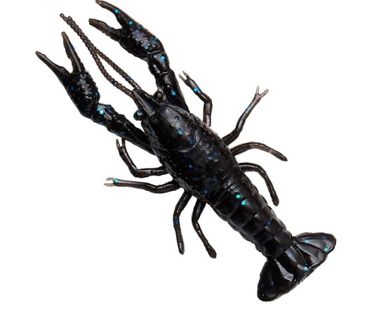 Силікон Savage Gear Ned Craw 65mm 2.5g Black & Blue (4 шт/уп) 77417, Колір: Black & Blue