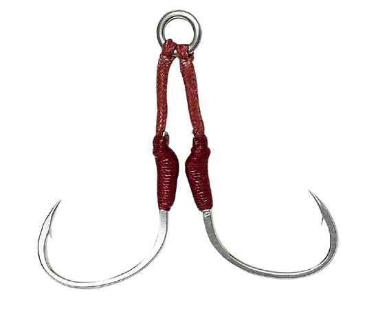 Крючок Savage Gear Bloody Double Assist Hook #1/0 (2 шт/уп) 69754, Номер крючка, № : 1/0