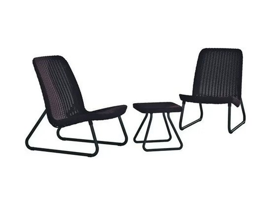 Набор садовой мебели Keter Rio patio set виски коричневый (7290103662448)