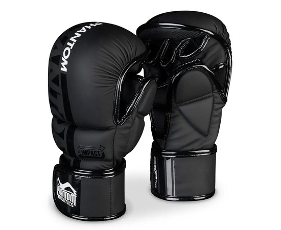 Рукавички для ММА Phantom APEX Sparring Black L/XL (PHMMAG2021-LXL), Колір: Чорний, Розмір: L/XL