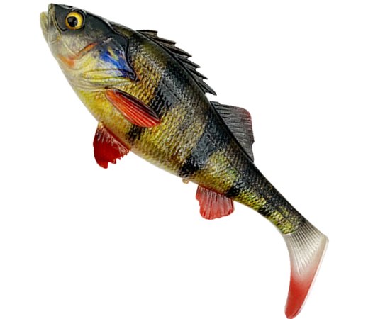 Силикон Savage Gear 4D Perch Shad 125mm 20.0g Perch (поштучно) 73956, Цвет : Perch