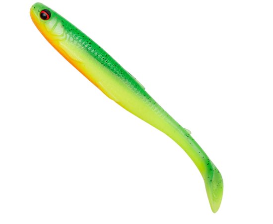 Силікон Savage Gear Slender Scoop Shad 150mm 17.0g Green Yellow (поштучно) 74277, Колір: Green Yellow