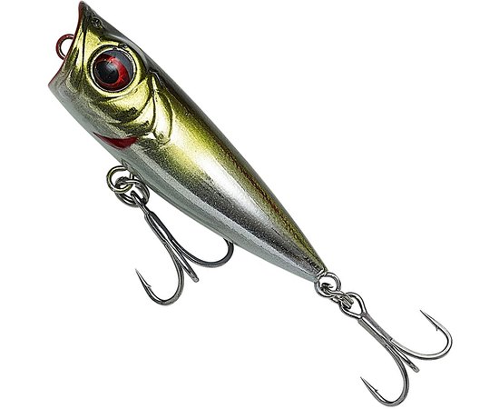 Воблер Savage Gear 3D Minnow Popper F 43mm 2.6g Mirror Ayu (64069), Колір: Mirror Ayu