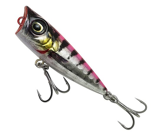 Воблер Savage Gear 3D Minnow Popper F 43mm 2.6g Pink Barracuda PHP (64071), Колір: Pink Barracuda PHP