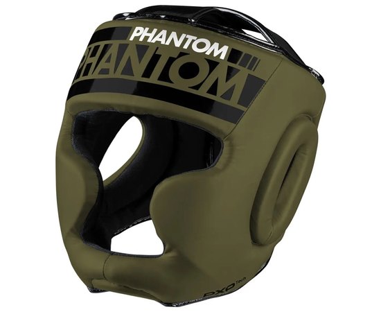 Боксерский шлем Phantom APEX Full Face Army Green (PHHG2402), Цвет: Зелёный