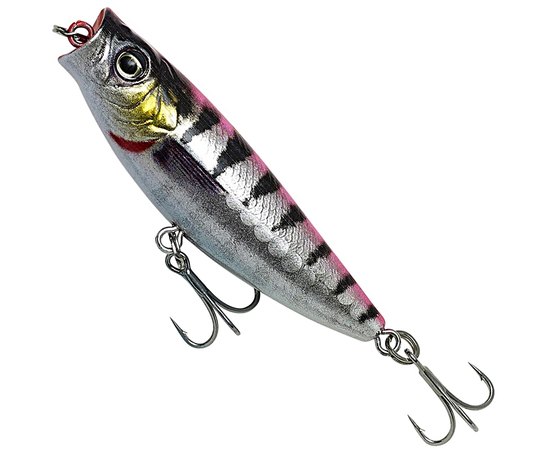 Воблер Savage Gear 3D Minnow Pop Walker F 55mm 6.0g Pink Barracuda PHP (64079)