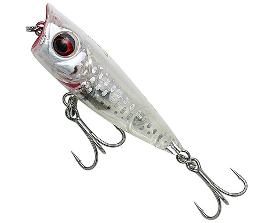 Воблер Savage Gear 3D Minnow Popper F 43mm 2.6g Crystal White (64073)