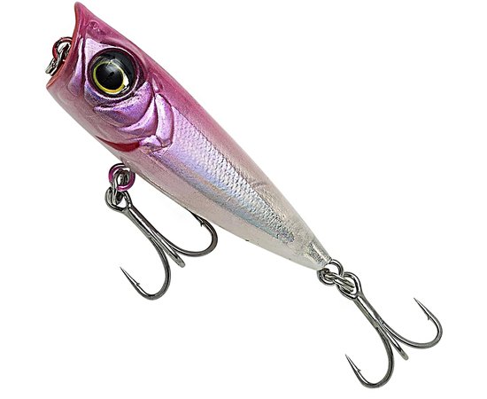 Воблер Savage Gear 3D Minnow Popper F 43mm 2.6g Pink Head (64072), Колір: Pink Head