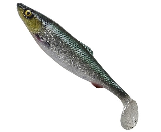 Силикон Savage Gear LB 4D Herring Shad 130mm 17.0g Green/Silver (поштучно) 63667, Цвет : Green Silver