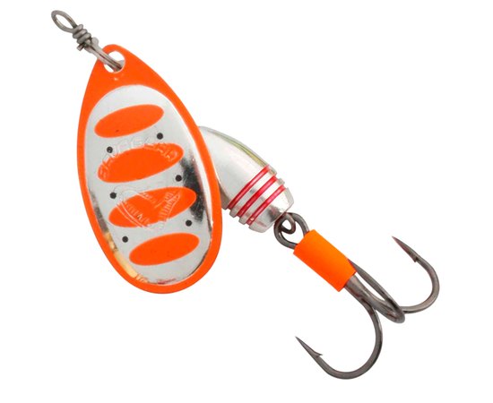 Блесна Savage Gear Rotex Spinner #1 3.5g 04-Fluo Orange Silver (42116), Цвет: Fluo Orange Silver