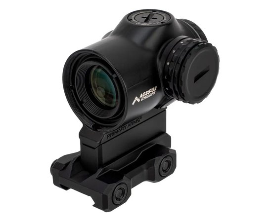 Коліматорний приціл  Primary Arms SLx 1X MicroPrism сітка ACSS Cyclops G2 Black (710034), Колір: Black